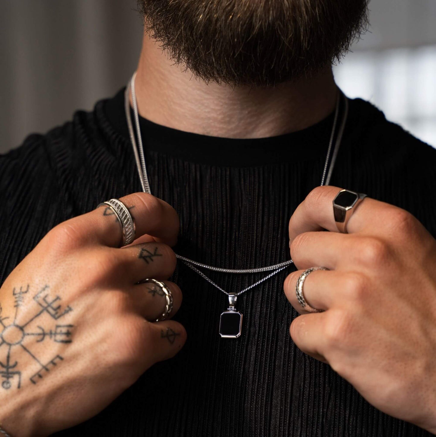 “DANTE“ ONYX Kette