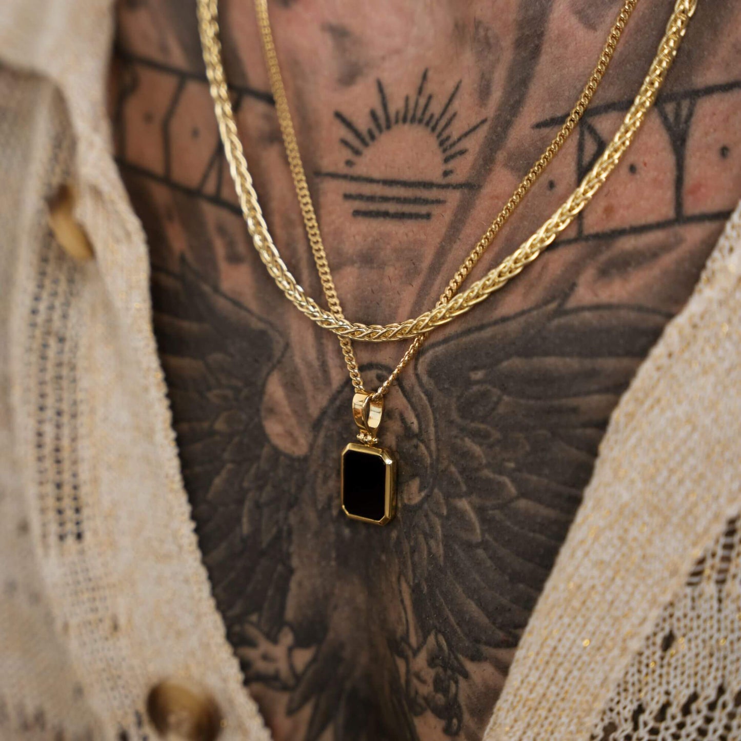 “DANTE“ ONYX Kette