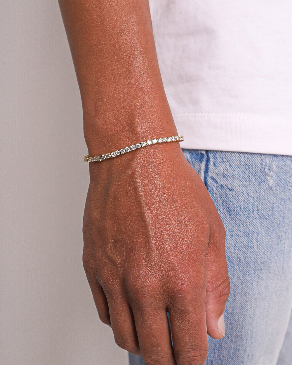 TENNISBOY. - 3MM 18K GOLD