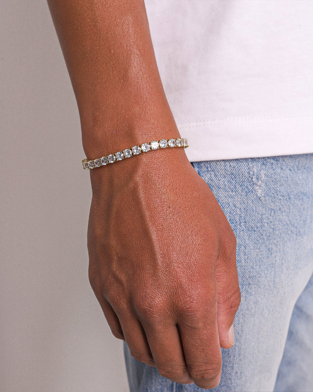 TENNISBOY. - 5MM 18K GOLD