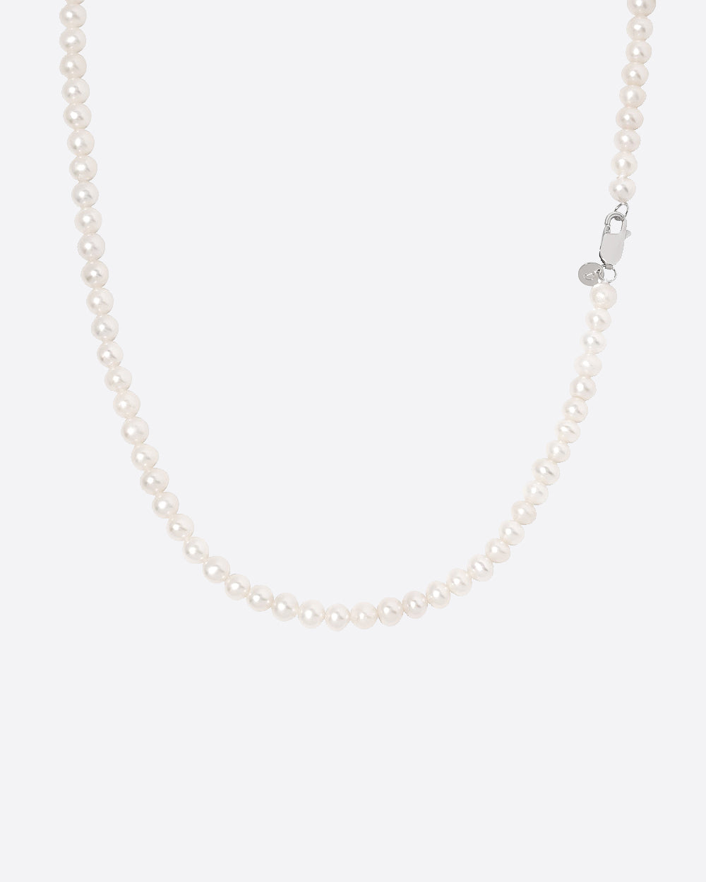 WATERPEARLS CHAIN. - 5MM 925 STERLING SILVER