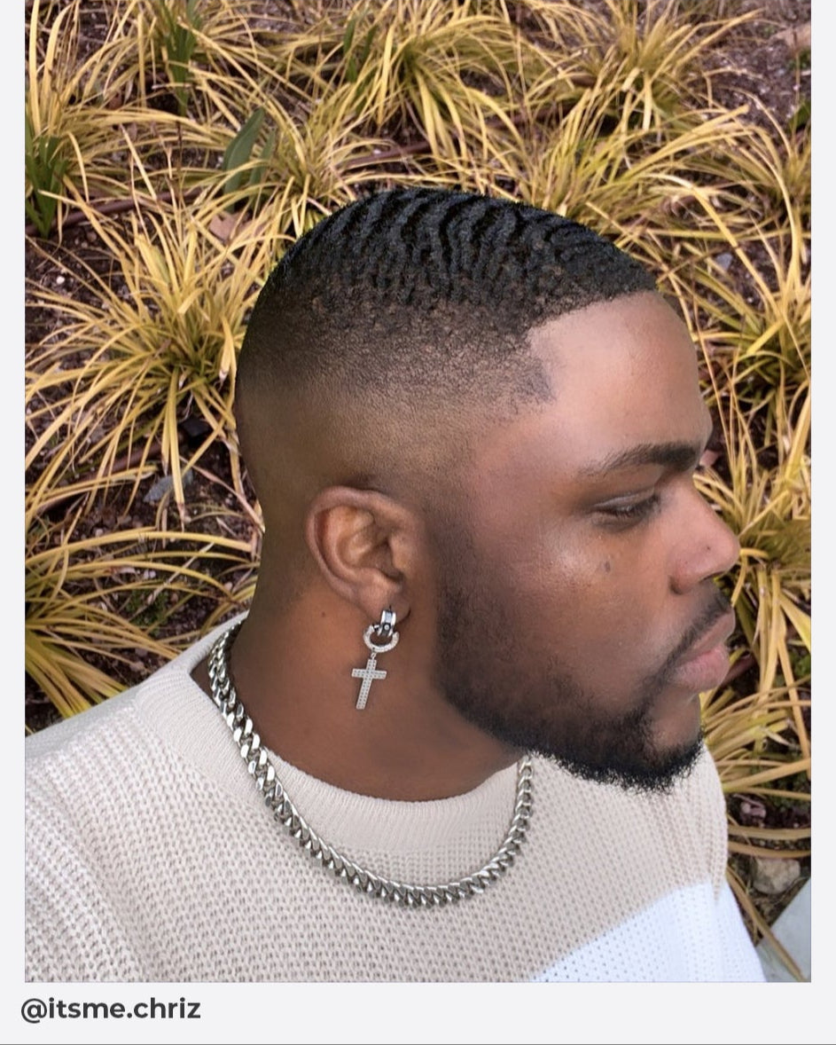 CLEAN CUBANA CHAIN. - 12MM WHITE GOLD