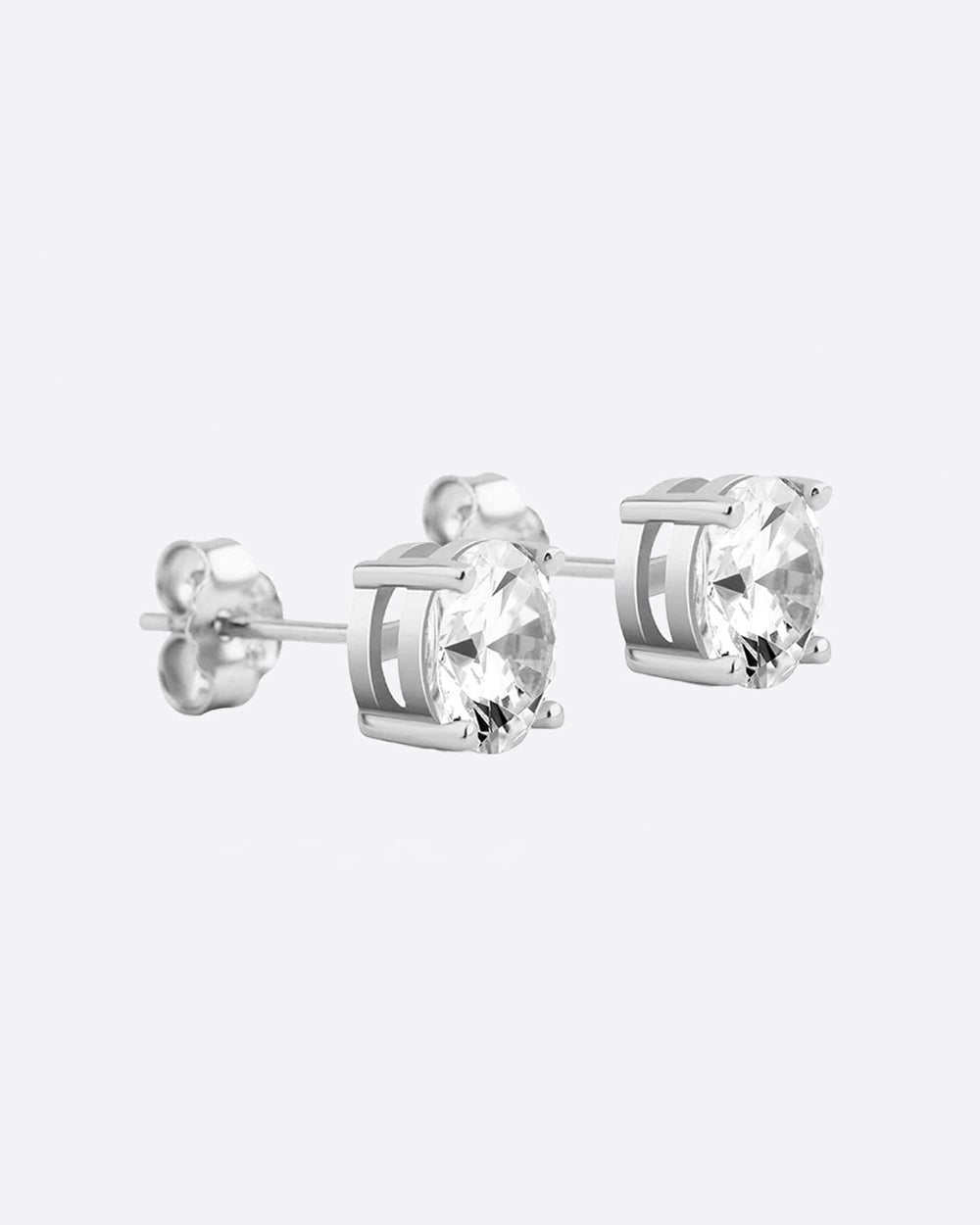 DRIP STUDS 925. - WHITE GOLD