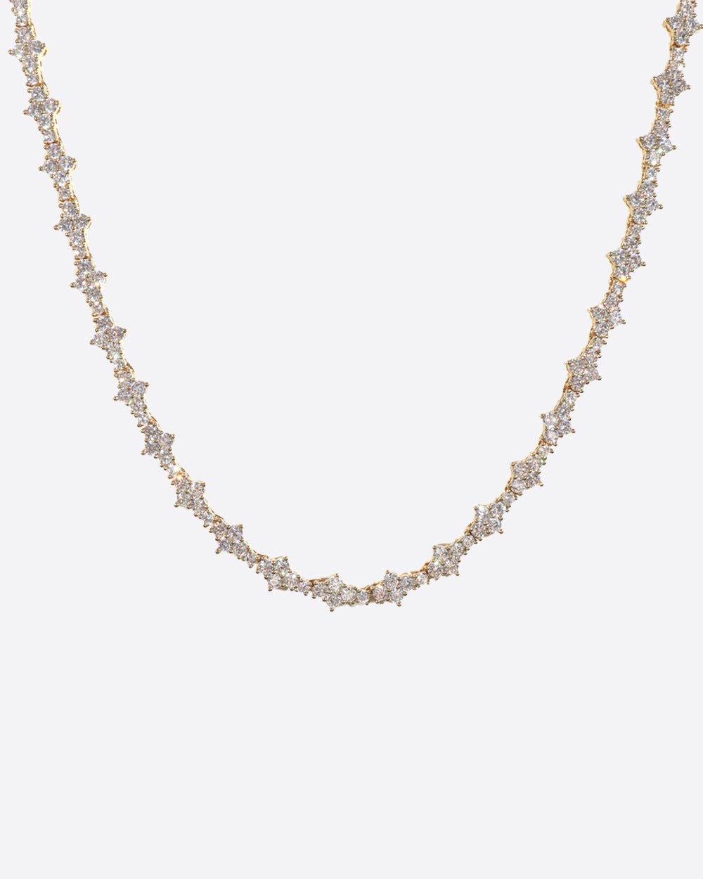 HONEYCOMB CHAIN. - 3MM 18K GOLD