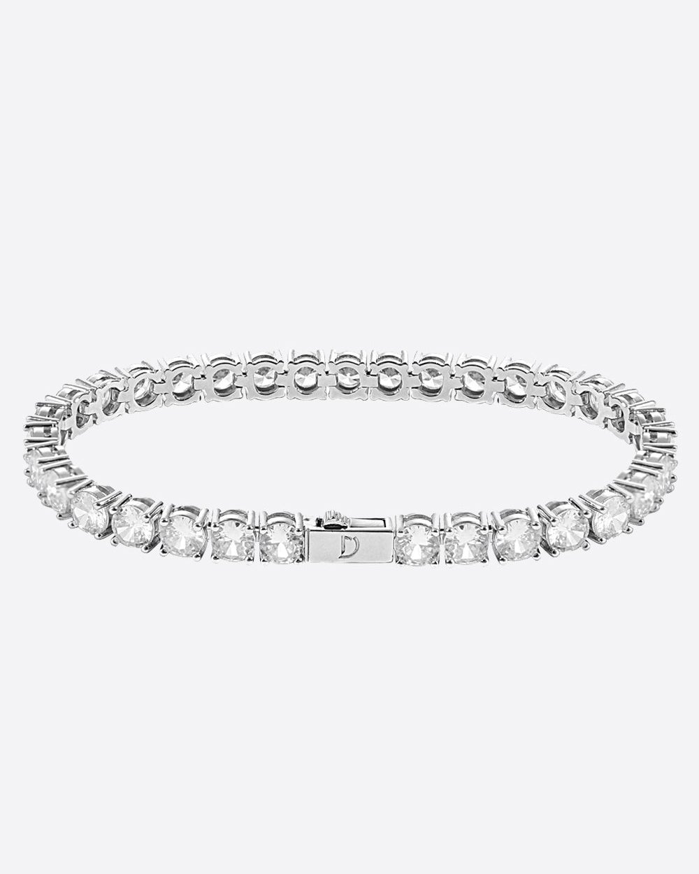 TENNISBOY. - 5MM WHITE GOLD