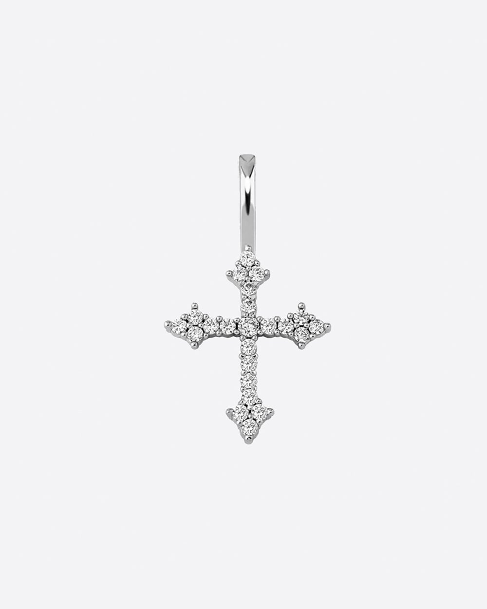 THE CROSS PENDANT 925. - WHITE GOLD