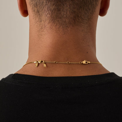 Kettenverlängerung 7,5 cm – Gold