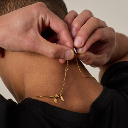 Kettenverlängerung 7,5 cm – Gold