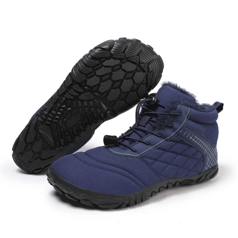 Cryon Step - Gefütterte Anti-Rutsch & Wasserdichte Winter Barfuss Schuhe (UNISEX)