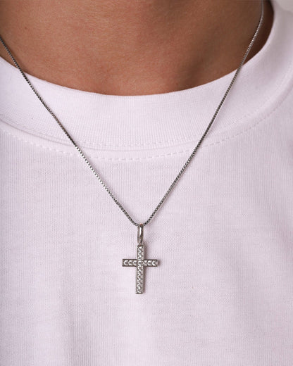 FAITH PENDANT 925. - WHITE GOLD