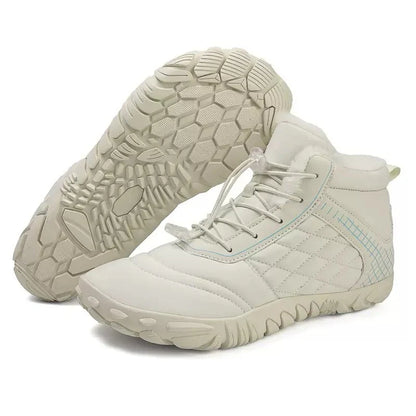 Cryon Step - Gefütterte Anti-Rutsch & Wasserdichte Winter Barfuss Schuhe (UNISEX)