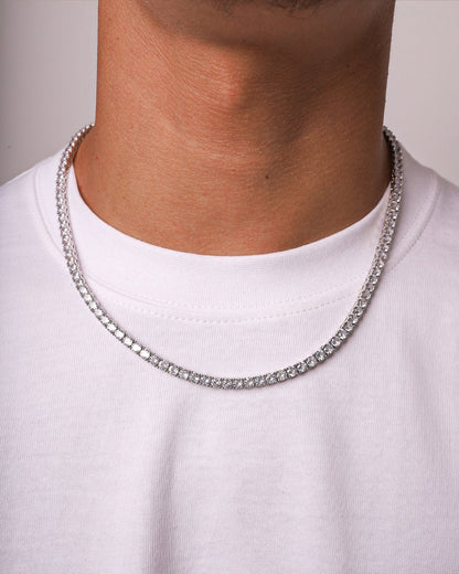 ICE BREAKER. - 4MM WHITE GOLD