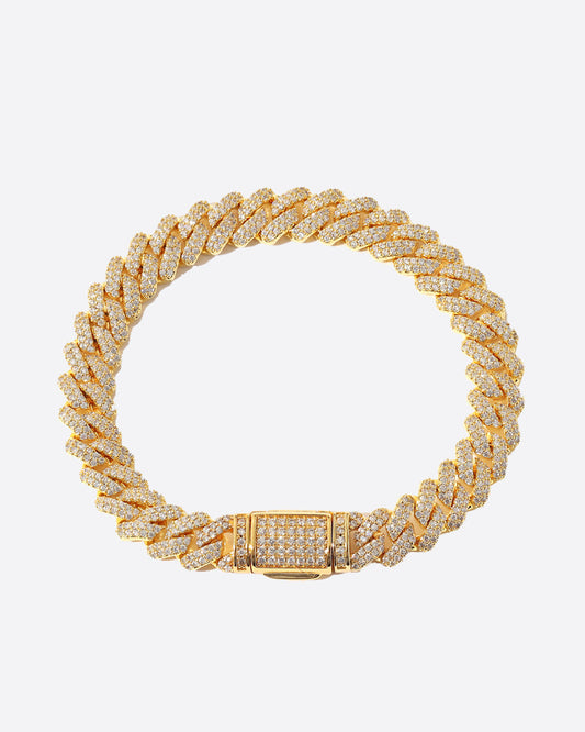 PRONG BRACELET. - 9MM 18K GOLD