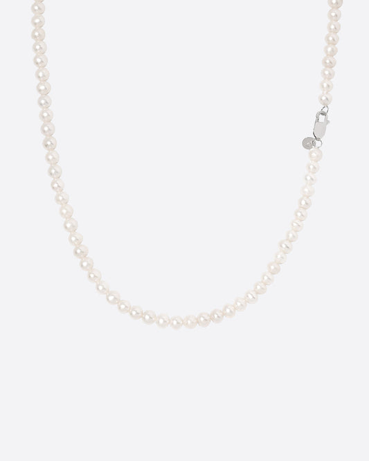 WATERPEARLS CHAIN. - 5MM 925 STERLING SILVER