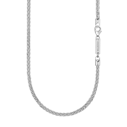 ZOPFKETTE 925 SILBER RHODINIERT 3,60MM