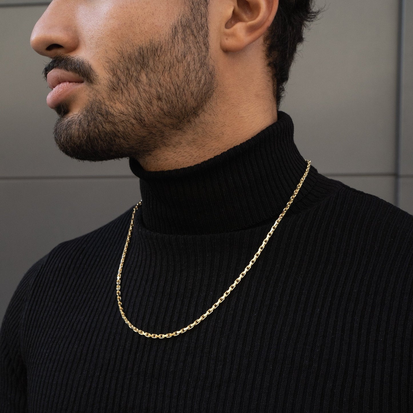 ANKERKETTE 925 SILBER 18 KARAT VERGOLDET 3,00MM