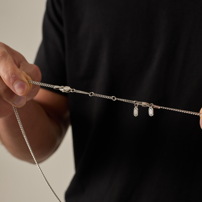 Kettenverlängerung 7,5 cm – Silber