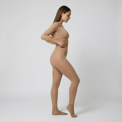 InvisiPro | Thermo-Strumpfhose | Leggings Version | Upgrade 2025