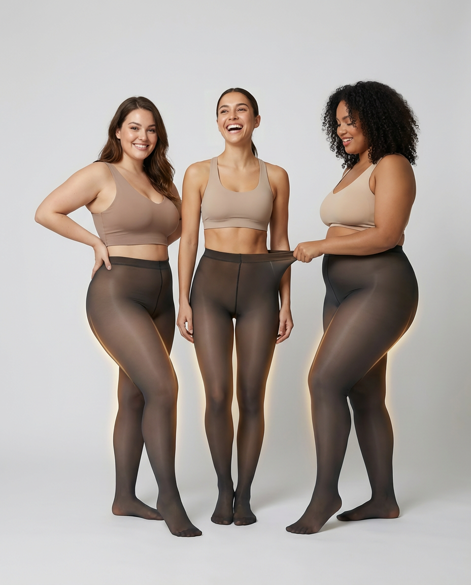 InvisiPro | Thermo-Strumpfhose | 2024 Version | bis zu den Füssen