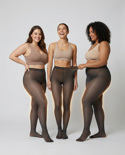 InvisiPro | Thermo-Strumpfhose | 2024 Version | bis zu den Füssen