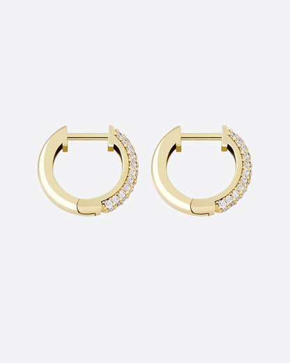 HOOPS 925. - 18K GOLD