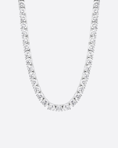 ICE BREAKER. - 4MM WHITE GOLD