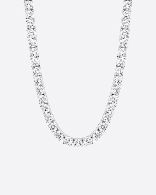 ICE BREAKER. - 4MM WHITE GOLD