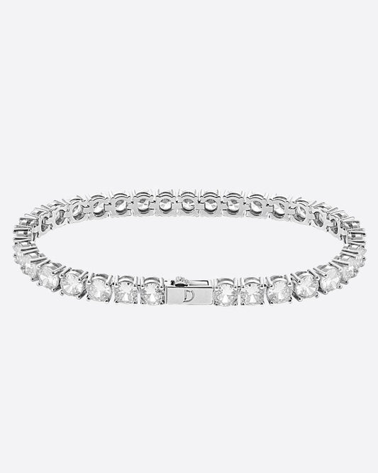 TENNISBOY. - 5MM WHITE GOLD