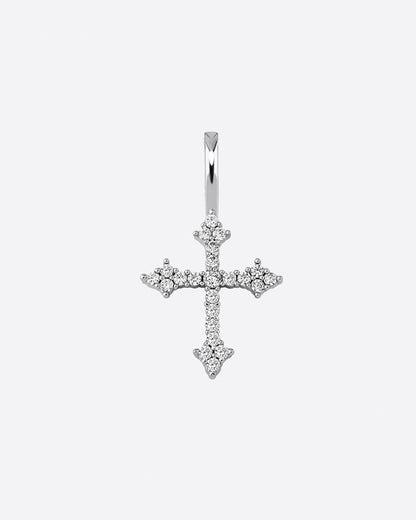 THE CROSS PENDANT 925. - WHITE GOLD