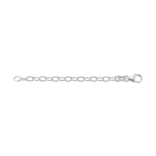 VERLÄNGERUNGSKETTE 7.00CM 925 SILBER RHODINIERT